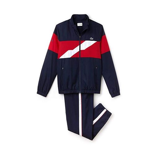 Bộ Quần Áo Gió Lacoste Sportswear Set Navy Size FR3-3